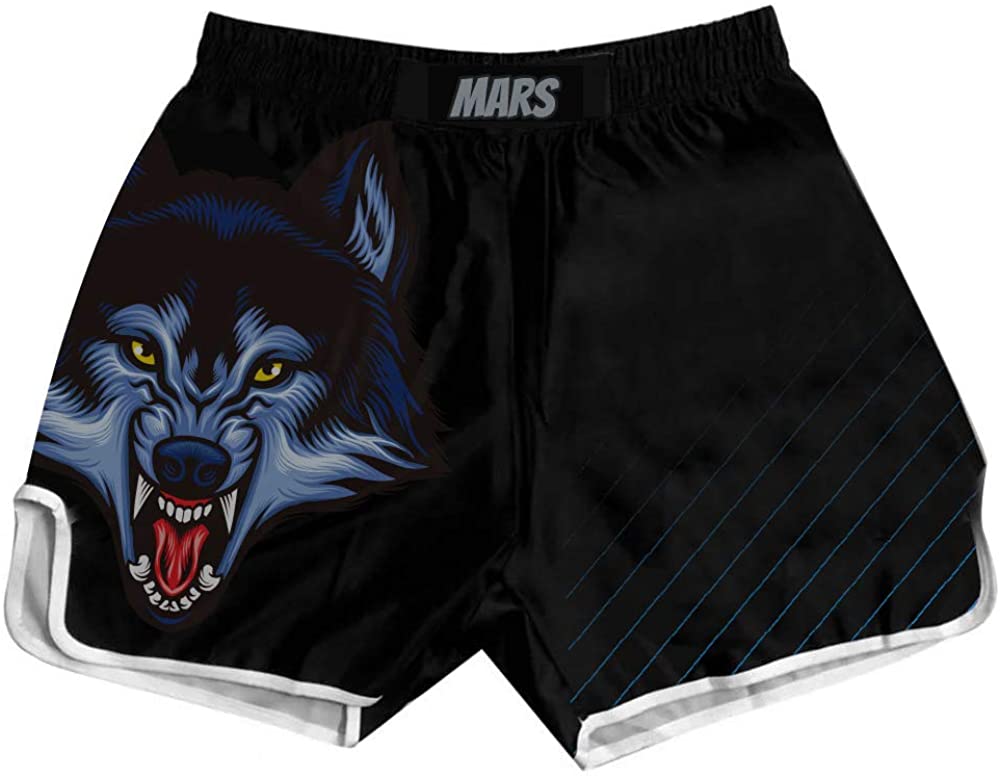 Unisex Wolf Art Unisex Comfortable Kickboxing Fight Wear Quick Dry