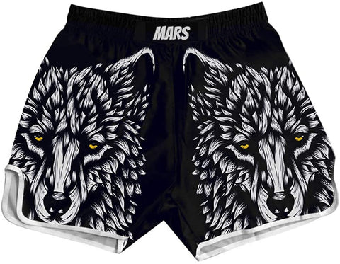 Unisex Wolf Art Unisex Comfortable Kickboxing Fight Wear Quick Dry