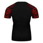 Game of Thrones House Targaryen Short Sleeve Compression Activewear T-Shirt