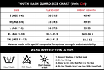 Three Eye Beast UV Youth Fighting Grappling Compression Shirt Rash Guard