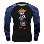 Samurai Panda Jiu Jitsu Rash Guard